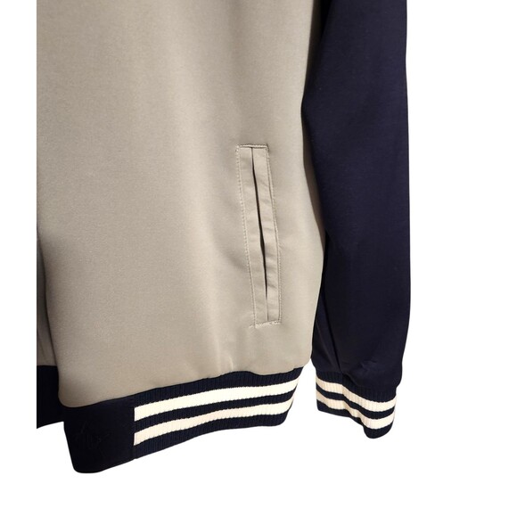 JH Design Reversible Jacket MLB New York Yankees Navy/Gray Polyester Mens 2XL - Picture 8 of 10